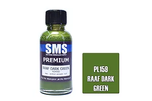 Scale Modellers Supply SMS Premium Raaf Dark Green 30ml
