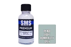 Scale Modellers Supply SMS Premium Light Admirality Grey 30ml