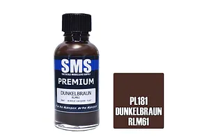 Scale Modellers Supply SMS Premium Dunkelbraun Rlm61 30ml