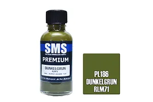 Scale Modellers Supply SMS Premium Dunkelgrun Rlm71 30ml