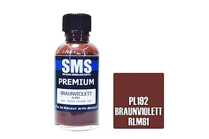Scale Modellers Supply SMS Premium Braunviolett Rlm81 30ml
