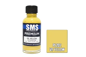 Scale Modellers Supply SMS Premium Vr Yellow 30ml