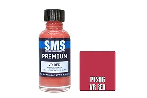 Scale Modellers Supply SMS Premium Vr Red 30ml