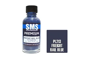Scale Modellers Supply SMS Premium Freight Rail Blue 30ml
