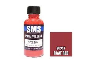 Scale Modellers Supply SMS Premium RAAF Red 30ml