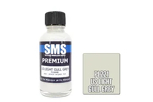 Scale Modellers Supply SMS Premium US Light Gull Grey 30ml
