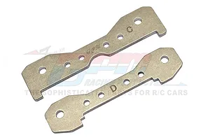 GPM Stainless Steel Rear Lower Bulkhead Tie Bars 2Pcs