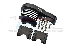 GPM Black Aluminium Main Gear Cover Set