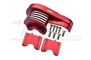 GPM Red Aluminium Main Gear Cover Set