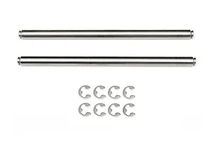 HPI Baja 5B/5SC/5T 6x108mm Suspension Arm Pins 2Pcs w/ E-Clips image 7076