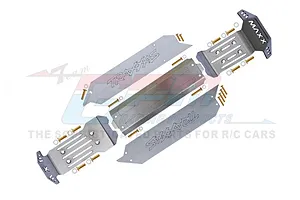 GPM Stainless Steel Maxx Complete Chassis Skid Plate Set (Hollow Version) image 70841