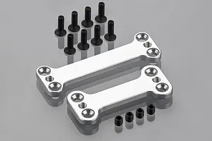 Rovan Silver Aluminium Front &amp; Rear Anti-Roll Bar Integrated Covers