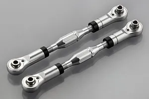 Rovan Silver Aluminium Rear Suspension Tie Rods 2Pcs