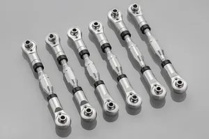 Rovan Silver Aluminium 5IVE-T Tie Rod Set 6Pcs