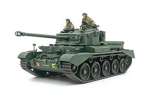 Tamiya 1/35 British Cruiser Tank A34 Comet Scaled Plastic Model Kit image 70969