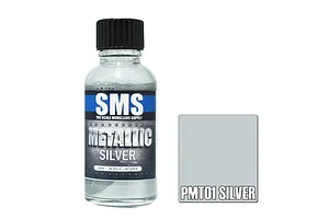 Scale Modellers Supply SMS Metallic Silver 30ml