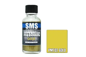 Scale Modellers Supply SMS Metallic Gold 30ml image 71017