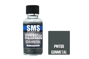 Scale Modellers Supply SMS Metallic Gunmetal 30ml