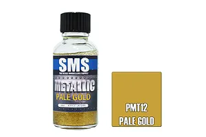 Scale Modellers Supply SMS Metallic Pale Gold 30ml image 71027
