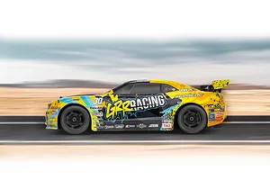 HPI E10 Michele Abbate GRRRacing Chevrolet Camaro RC Touring Car Electric 4WD 1/10 Scale RTR image 71050