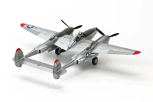Tamiya 1/48 P-38 J Lightning Scaled Plastic Model Kit image 71082