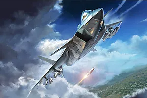 Trumpeter 1/48 Chinese J-20 Mighty Dragon-Beast Scaled Plastic Model Kit image 71104