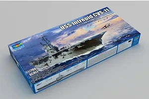 Trumpeter 1/700 USS Intrepid CVS-11 Scaled Plastic Model Kit image 71142