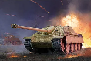 Trumpeter 1/16 German Sd.Kfz 173 Jagdpanther Early Version Scaled Plastic Model Kit image 71169