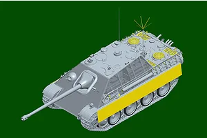Trumpeter 1/16 German Sd.Kfz 173 Jagdpanther Early Version Scaled Plastic Model Kit image 71177
