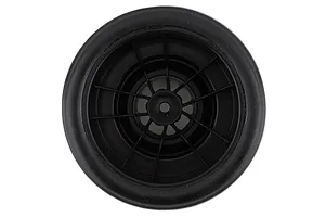 Traxxas 2.2/3.0" Mickey Thompson ET Rear Tyres on Weld Black Chrome Rims - Glued Wheels 2Pcs image 71306