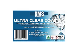 Scale Modellers Supply Ultra Clear Coat 2k Set 4Pcs image 71346
