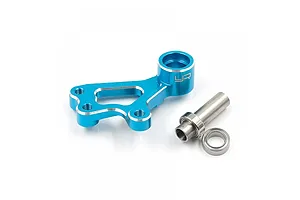 Yeah Racing Tamiya GF01 Blue Aluminium Steering Arm Set image 71440