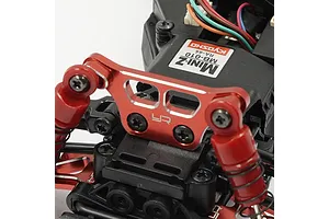 Yeah Racing Kyosho Mini-Z Black Aluminium Front Damper Tower 1Pc image 71477