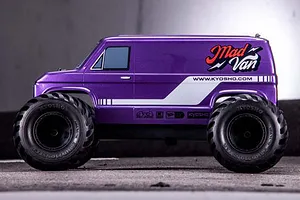 Kyosho Fazer Mk2 Mad Van FZ02L-BT RC Monster Truck Electric 4WD 1/10 Scale RTR - Purple image 71671