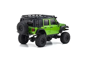 Kyosho Mini-Z Jeep Wrangler Unlimited Rubicon RC Rock Crawler Electric 4WD RTR - Green image 71704