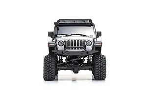Kyosho Mini-Z Jeep Wrangler Unlimited Rubicon RC Rock Crawler 4WD RTR - Silver image 71714