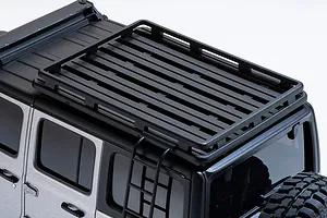 Kyosho Mini-Z Jeep Wrangler Unlimited Rubicon RC Rock Crawler 4WD RTR - Silver image 71717