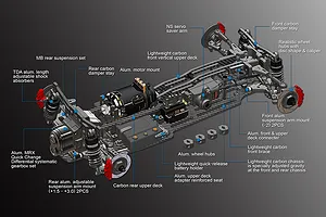 MST MRX GT RC Drift Car Electric RWD 1/10 Scale Kit image 71843