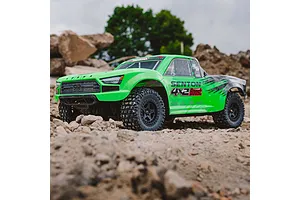 ARRMA SENTON 4X2 Boost Mega 550 RC Short Course Truck Electric 2WD 1/10 Scale RTR - Green image 72009