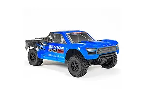 ARRMA SENTON 4X2 Boost Mega 550 RC Short Course Truck Electric 2WD 1/10 Scale RTR - Blue image 72014