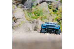 ARRMA SENTON 4X2 Boost Mega 550 RC Short Course Truck Electric 2WD 1/10 Scale RTR - Blue image 72033