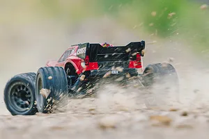 ARRMA VORTEKS 4X2 Boost 550 Mega RC Stadium Truck Electric 2WD 1/10 Scale RTR - Red image 72040