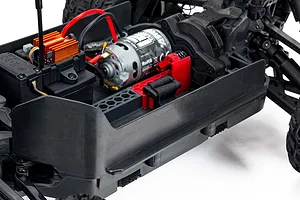 ARRMA VORTEKS 4X2 Boost 550 Mega RC Stadium Truck Electric 2WD 1/10 Scale RTR - Red image 72052