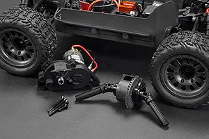 ARRMA VORTEKS 4X2 Boost 550 Mega RC Stadium Truck Electric 2WD 1/10 Scale RTR - Red image 72059