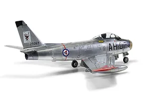 Airfix 1/48 North American F-86F-40 Sabre Scaled Plastic Model Kit image 72117