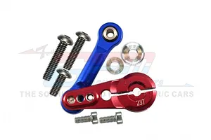 GPM Red Aluminium 23T Servo Horn w/ Tie Rod Set