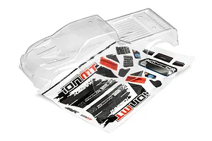 Maverick 1/18 Ion MT Clear Unpainted Body Shell w/ Decals image 72240