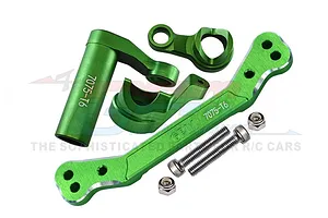 GPM Green Aluminium Steering Assembly Set w/ Servo Saver image 72305