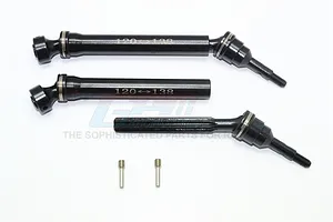 GPM Black Steel Front or Rear Universal Swing Shaft Set image 72318