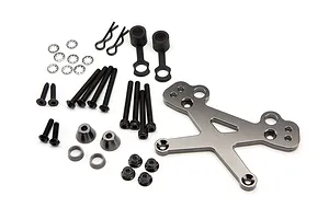 HPI Baja 5B/5SC/5T 7075 Aluminium HD Front Shock Mount Set image 7235